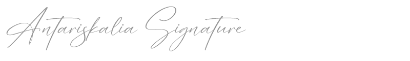 Antariskalia Signature